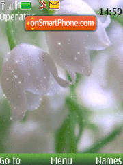 Скриншот темы Lily of the Valley