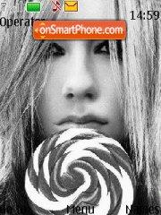 Capture d'écran Avril Lavigne thème