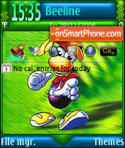 Capture d'écran Rayman 3 thème