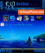 Night tema screenshot