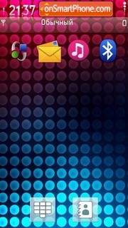 Light dots s60v tema screenshot