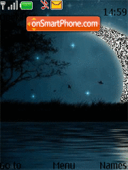 Night and Moon tema screenshot