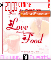 Love Food Theme-Screenshot