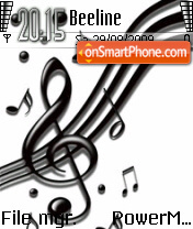 Music Key 02 tema screenshot