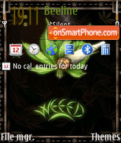 Weed 10 tema screenshot