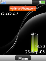 Black And Green tema screenshot