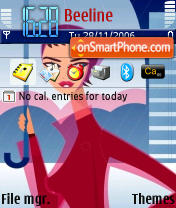 Illustration theme screenshot