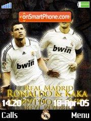 Kaka Ronaldo tema screenshot