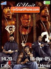 G-unit 01 tema screenshot