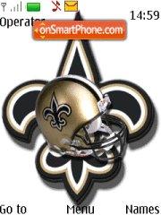 New Orleans Saints theme screenshot