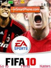 Скриншот темы Fifa 2010