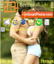 Couple love tema screenshot