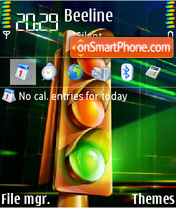 Traffic Light theme screenshot