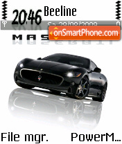 Maserati 03 theme screenshot