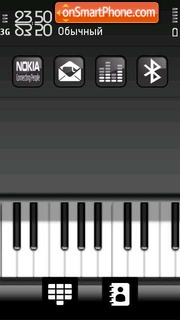 Piano 02 theme screenshot