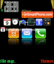 Iphone 07 tema screenshot