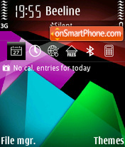 Pyramids 01 theme screenshot