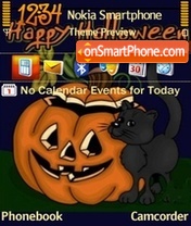 Capture d'écran Halloween 1 thème