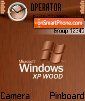 Скриншот темы Win Xp Wood