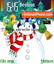 Snowman Theme-Screenshot