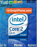 Capture d'écran Intel Core 2 Duo thème