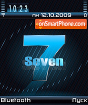 Seven tema screenshot