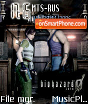 Resident Evil Zero es el tema de pantalla