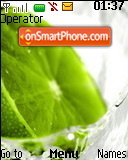 Capture d'écran Lime thème