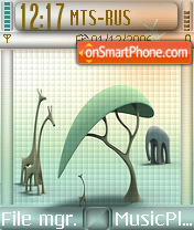 Africa tema screenshot