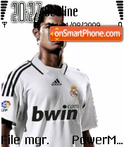 Ronaldo madrid Theme-Screenshot