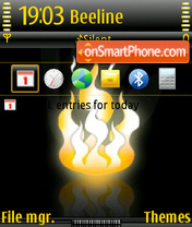 Fire 08 Theme-Screenshot