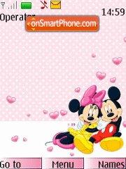 Mickey N Minnie tema screenshot