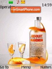 Absolut Mandrin tema screenshot