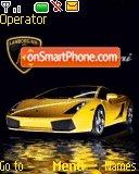 Скриншот темы Lamborghini car