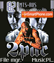 2Pac Theme-Screenshot