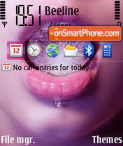 Pink 16 theme screenshot