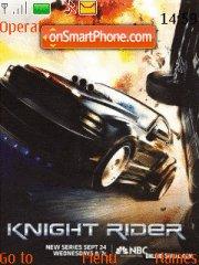 Knight rider es el tema de pantalla