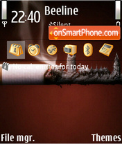 Smoked tema screenshot