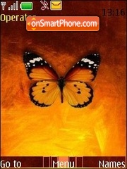 Butterfly tema screenshot