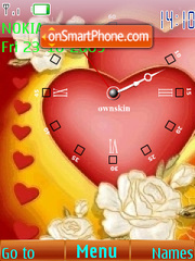 SWF Heart tema screenshot