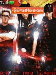 Скриншот темы Tokio Hotel