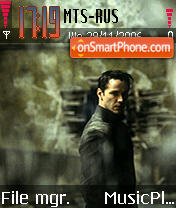 Reload Matrix tema screenshot