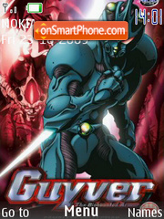 Guyver theme screenshot