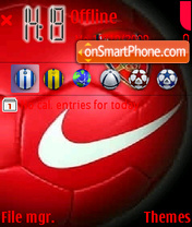 Arsenal 11 theme screenshot