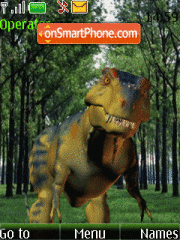 Capture d'écran Dinosaur, animation thème