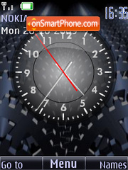 Clock analog animated es el tema de pantalla