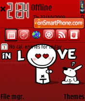 In Love 05 tema screenshot