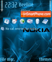 Nokiaabstr theme screenshot