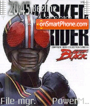 Masked Rider tema screenshot