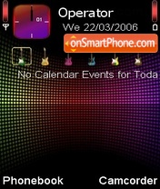 Colourful tema screenshot